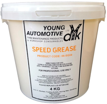 TYRE SPEED GREASE YELLOW 4KG DRYS CLEAR