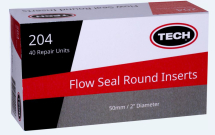 TECH 204 FLOW SEAL ROUND INSERTS 50MM TECH 204 FLOW SEAL ROUND INSERTS 50MM