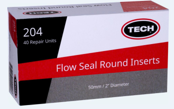 TECH 204 FLOW SEAL ROUND INSERTS 50MM TECH 204 FLOW SEAL ROUND INSERTS 50MM