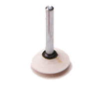 372B WHITE GRINDING STONE 30MM 6MM STEM GRIT 80 372B WHITE GRINDING STONE 30MM 6MM STEM GRIT 80