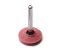 372R PINK GRINDING STONE 30MM 6MM SHAFT 60 GRIT 372R PINK GRINDING STONE 30MM 6MM SHAFT 60 GRIT