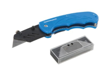 373728 FOLDING UTILITY KNIFE 160MM WITH SPARE BLADES 373728 FOLDING UTILITY KNIFE 160MM WITH SPARE BLADES