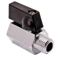 MINI LEVER VALVE 1/4F X 1/4M MINI LEVER VALVE 1/4F X 1/4M