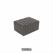 RUBBER PAD FOR PASSENGER LIFT 160MM X 120MM X 80MM RUBBER PAD FOR PASSENGER LIFT 160MM X 120MM X 80MM