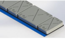 600E-60 TRAX ADHESIVE WEIGHTS 60 GRAM STRIP SILVER SLIMLINE 600E-60 TRAX ADHESIVE WEIGHTS 60 GRAM STRIP SILVER SLIMLINE