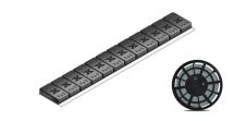 TRAX 605B-500 PREMIUM BLACK ADHESIVE 5 GRAMS X 1000 TRAX 605B-500 PREMIUM BLACK ADHESIVE 5 GRAMS X 1000