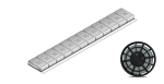 TRAX 605C-500 PREMIUM GREY COATED ADHESIVE 5 GRAM X 1000 TRAX 605C-500 PREMIUM GREY COATED ADHESIVE 5 GRAM X 1000
