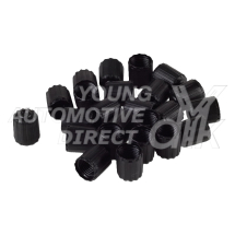 BOX OF 100 TPMS VALVE CAPS BLACK BOX OF 100 TPMS VALVE CAPS BLACK