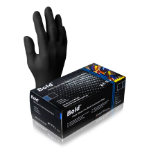 73996 AURELIA BOLD BLACK NITRILE P/F GLOVE SMALL 73996 AURELIA BOLD BLACK NITRILE P/F GLOVE SMALL