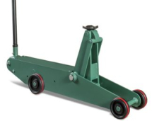 A10T-C COMPAC AIR HYDRAULIC TROLLEY JACK QUIET WHEELS