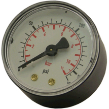 ATG8 PRESSURE GAUGE 0-160 PSI 50mm FACE REAR FEED 1/4 ATG8 PRESSURE GAUGE 0-160 PSI 50mm FACE REAR FEED 1/4