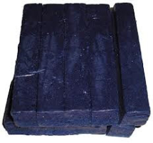 BLUE WAX CRAYON X 10 BLUE WAX CRAYON X 10