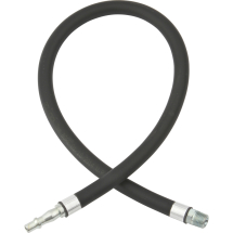 WHIP HOSE WITH STANDARD ADAPTOR & R 1/4 MALE FITTINGS