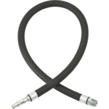 WHIP HOSE 10MM WITH XF ADAPTOR 2FT 1/4 MALE ADAPTOR
