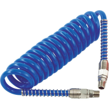 HA5221 3/8inch SWIVEL ENDS 10 MTR COILED HOSE ID 10MM OD 15MM