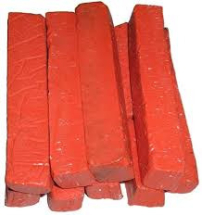RED WAX CRAYON X 10 RED WAX CRAYON X 10