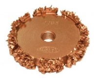 S2204 ROUND FACED RASP 50MM X 3MM 3/8 THREAD 16 GRIT S2204 ROUND FACED RASP 50MM X 3MM 3/8 THREAD 16 GRIT