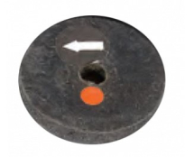 S897 RUBBER ENCAPSULATED BRUSH 2inch X 50MM 3/8 HOLE S897 RUBBER ENCAPSULATED BRUSH 2inch X 50MM 3/8 HOLE