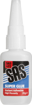 SAS422 HIGH VISCOSITY SUPER GLUE 20G SAS422 HIGH VISCOSITY SUPER GLUE 20G