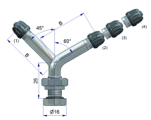 TR543D NICKEL PLATED ALCOA VALVE 35MM TR543D NICKEL PLATED ALCOA VALVE 35MM