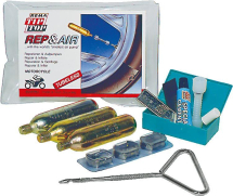 TY191 REMA TIP TOP MOTORCYCLE REPAIR & INFLATE KIT TUBELESS TY191 REMA TIP TOP MOTORCYCLE REPAIR & INFLATE KIT TUBELESS